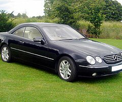 2001 SWAP   CL 500 mercedes