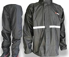 Men’s Waterproof Windproof Heavy Duty Jacket And Trouser Rain Suit - Image 4/5
