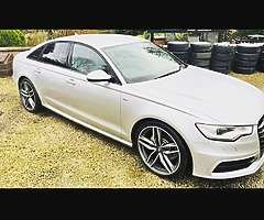 Audi A6 Sline 
Black edition