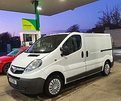 2010 vauxhall vivaro van 2.0cdti
