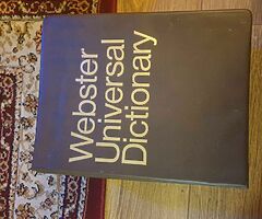Webster universal dictionary