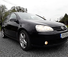 07 1.4 petrol VwGolf tsi sports model limited edition