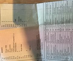 1996 ford escort parts only