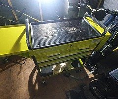 Bluepoint tool box. (Snap on)