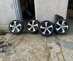 Set of 5x112 18”