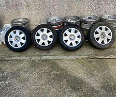 Set of 5x100 alloys
