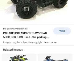 Quad 50cc wanted