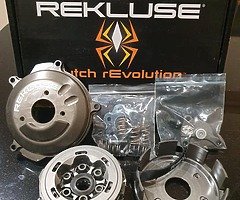 FOR SALE KTM 65 Rekluse clutch fits 16-20. Used for approx 6 months in mint condition €400  
Can pos