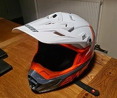 Boots and helmet
