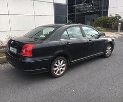 2005 TOYOTA AVENSIS with NCT & TAX - Image 3/7