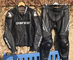 Dainese two piece leathers 2018