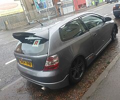2005 cosmetic grey honda civic sport