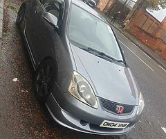 2005 cosmetic grey honda civic sport - Image 4/4