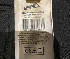 Motocross body protector