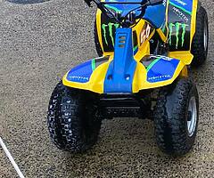 Suzuki lt 50 for sale good we going bike the bike needs nothing done would make a great xmas present