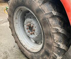 Pirelli tractor tyres,  front 380/ 85 R24 back  420 / 85 R34