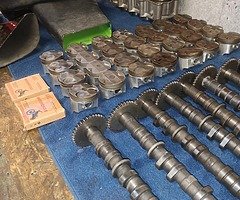 Zxr400 pistons JE, 0.5s & standard. Standard cams piston rings