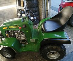 110cc quad tractor