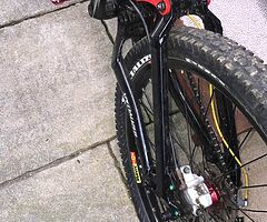 Specialized downhill mountain bike