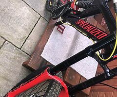 Specialized downhill mountain bike