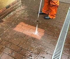 Get your driveway powerwashed for a small price 