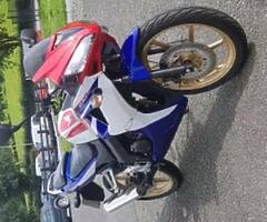 Honda CBR125R Motorbike, Mint condition, Really low miles