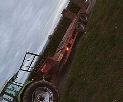 Tractor and low loader for hire
