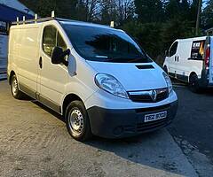 2008 Vivaro 2.0 115Bhp Psv 6 Speed Swb Take Small Px - Image 9/10