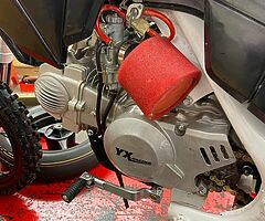 Yx140 pitbike 140 pit bike with race slicks