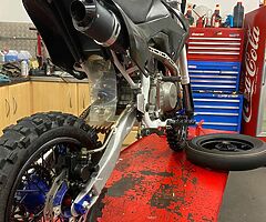 Yx140 pitbike 140 pit bike with race slicks - Image 4/8