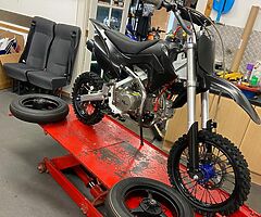 Yx140 pitbike 140 pit bike with race slicks - Image 8/8