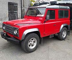 Defender alloy wheels
