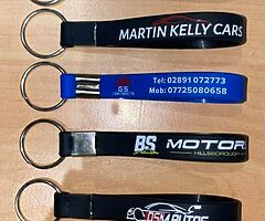 Custom Rubber Adloop Keyrings