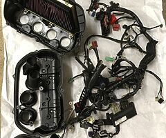 2010 Honda CBR600 RR ECU loom and airboxes