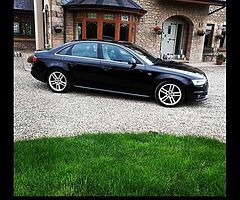 Audi a4 sline black
