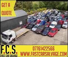 Scrap car collection - www.fastcarsalvage.com