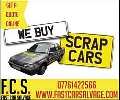 Scrap car collection - www.fastcarsalvage.com
