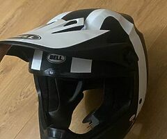 Bell motocross helmet