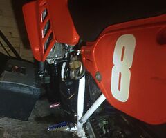 Honda cr80 2 stroke (not ktm yz kx rmz pit bike)