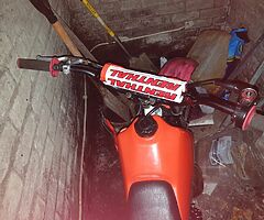 Honda cr80 2 stroke (not ktm yz kx rmz pit bike)