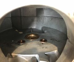 1954 AJS 18CS 500cc Competition Scrambler Engine Crank Case - Image 8/9