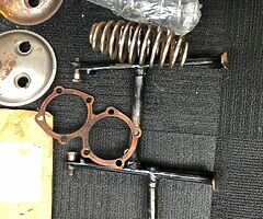 1940-1950's Classic Triumph Motorcycle Part/Spares - Sprung Seat - Centre Stand....