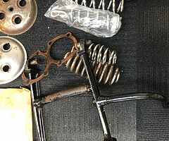 1940-1950's Classic Triumph Motorcycle Part/Spares - Sprung Seat - Centre Stand....