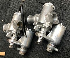 Twin GP2 Carburettors T110 GP2 - GP Carb BSA