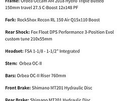 2019 orbea occam h50 - Image 8/10
