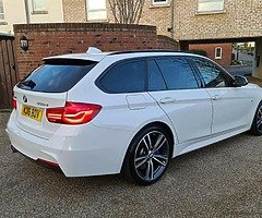 2016 BMW 335D 313BHP X-DRIVE M-SPORT F31 TOURING(PANROOF + HUD + HEATED STEERING + PRO NAV)