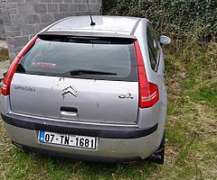 07 Citroen C4 1.4petrol