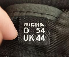 Richa race leathers 1pc +boots