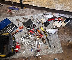 Motor bike gear boots tools pitbike plastics - Image 5/9