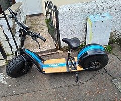 Forca fat wheel electric scooter